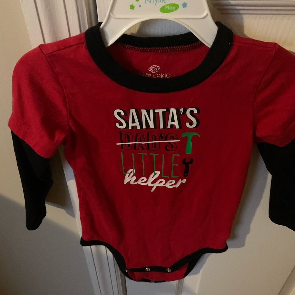 Santa 18m onsie